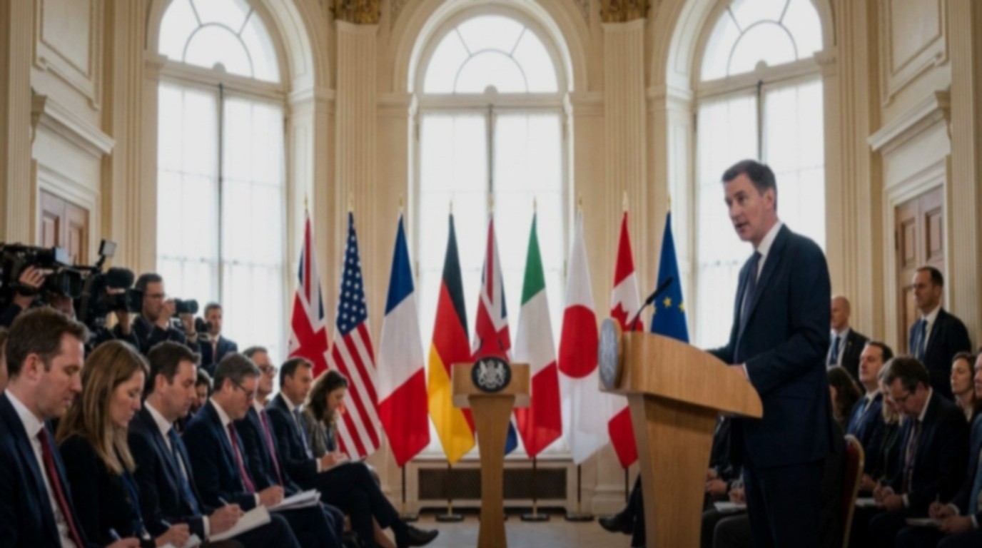 UK Chancellor at G7 summit